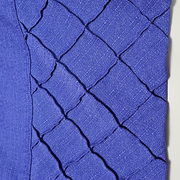 Sag Harbor Dress Jacket Shirt Purple Size 20W Button Down Top #W-536 - Picture 6 of 9